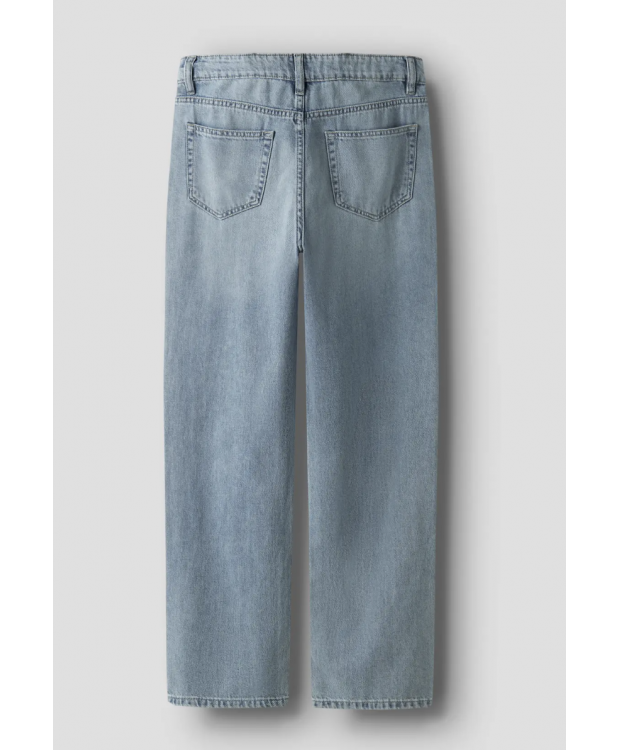 LMTD NLMBEX DNM R Straight Pant NOOS i vintage blue denim til drenge billede 6