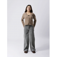 LMTD NLFKIZZA DNM LW WIDE PANT NOOS i light grey denim til piger