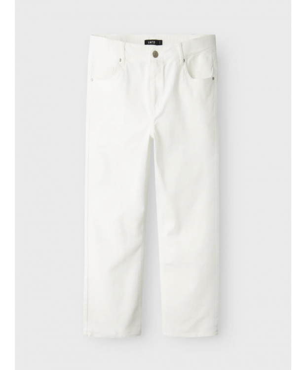 LMTD NLMTAZZA TWI DAD STRAIGHT PANT NOOS  I hvid til drenge billede 6