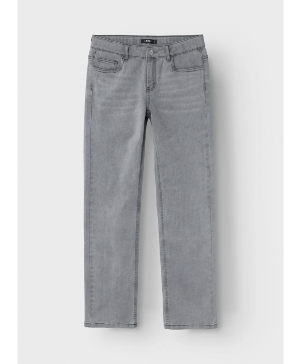 LMTD NLFTARIANNES DNM LW STRAIGHT PANT NOOS i grå denim til piger