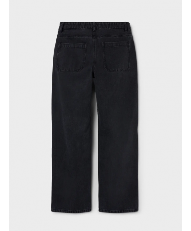 LMTD NLMTOIZZA DNM LOOSE PANT NOOS i sort denim til drenge billede 3