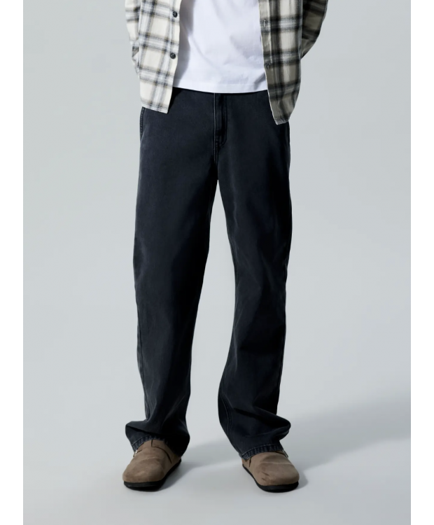 LMTD NLMTOIZZA DNM LOOSE PANT NOOS i sort denim til drenge billede 6