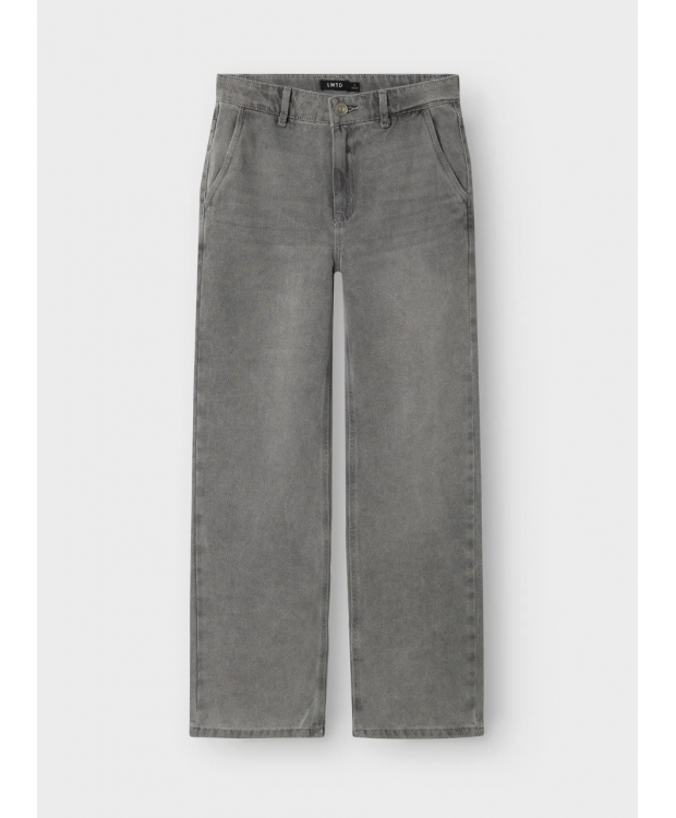 LMTD NLMTOIZZA DNM LOOSE PANT NOOS i grå denim til drenge billede 5
