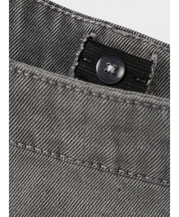 LMTD NLMTOIZZA DNM LOOSE PANT NOOS i grå denim til drenge billede 7