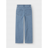 LMTD NLMTOIZZA DNM LOOSE PANT NOOS i lyseblå denim til drenge