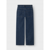 LMTD NLMTOIZZA DNM LOOSE PANT NOOS i mørkeblå denim til drenge