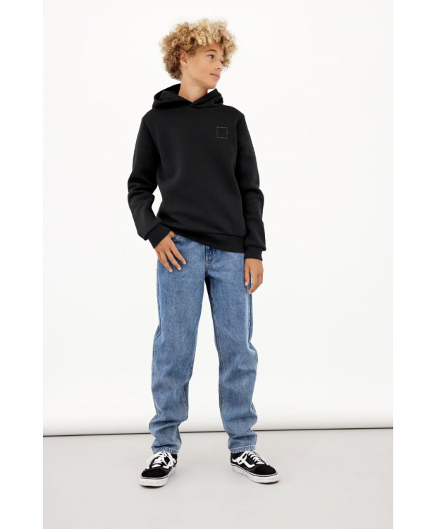 LMTD NLMNIZZA DNM DAD PANT NOOS i medium blå denim til drenge