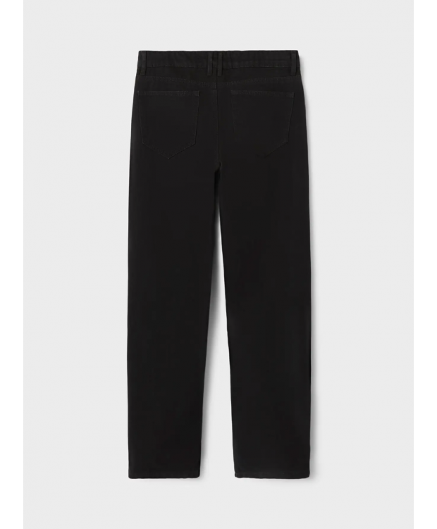 LMTD NLMNIZZA DNM DAD PANT NOOS i sort denim til drenge billede 3