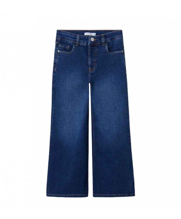 Name It X-wide jeans i mørkeblå denim til piger