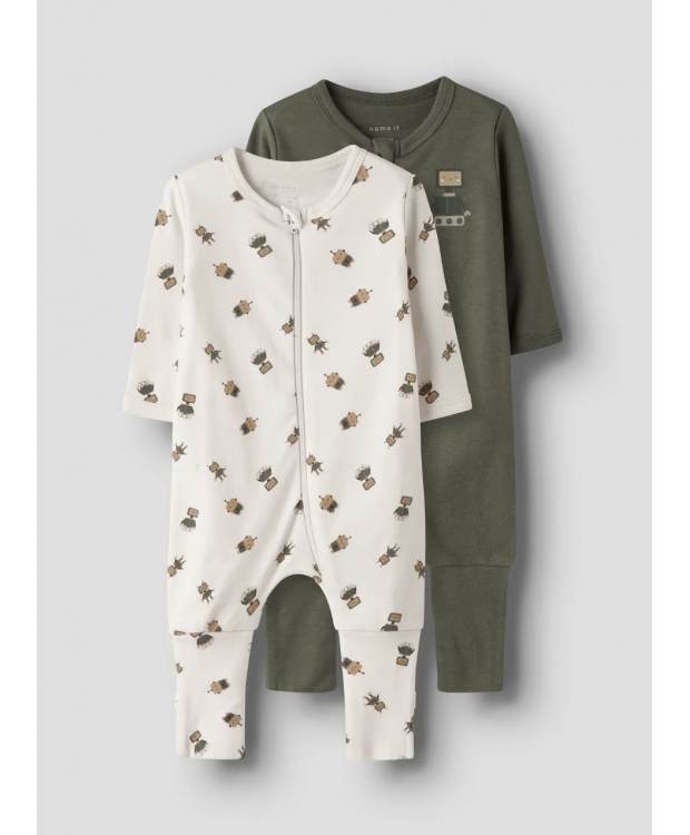 Name It 2pak Pyjamasdragt multifarvet til drenge billede 4