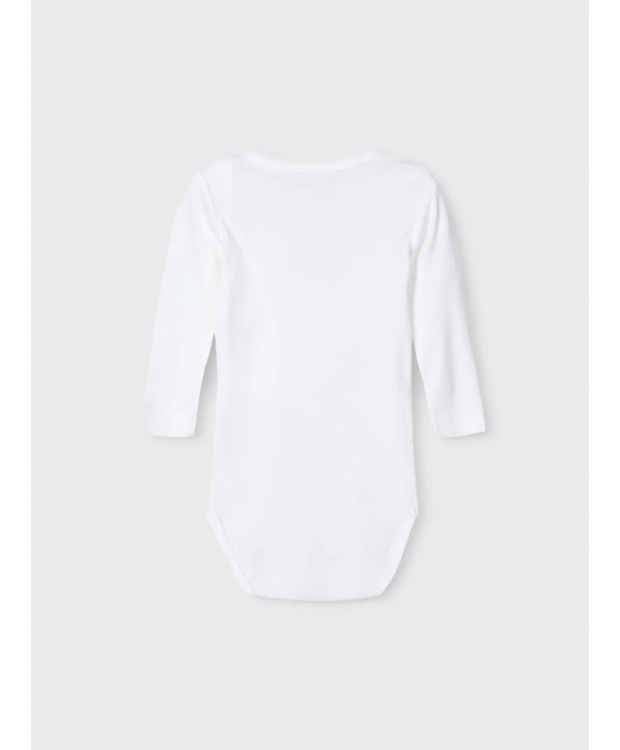Name It 3pak Bodystockings solid NOOS I hvid til baby