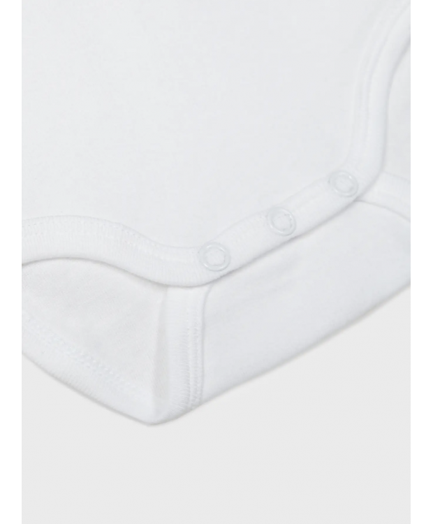 Name It 3pak Bodystockings solid NOOS I hvid til baby billede 5