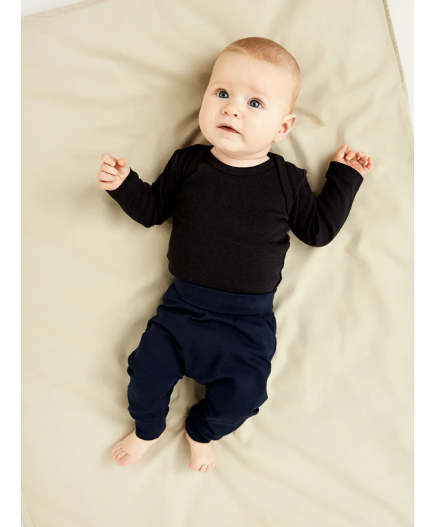 Name It 3pak Bodystockings solid NOOS i sort til baby billede 6