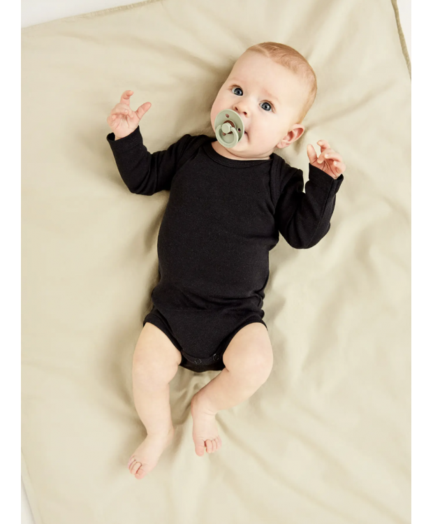 Name It 3pak Bodystockings solid NOOS i sort til baby billede 7