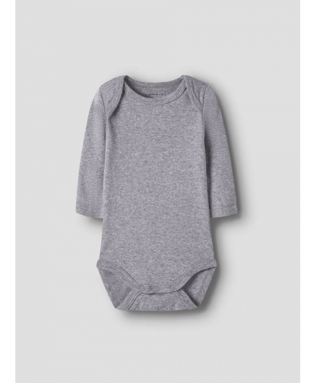 Name It 3pak Bodystockings solid NOOS i multifarvet til baby billede 4