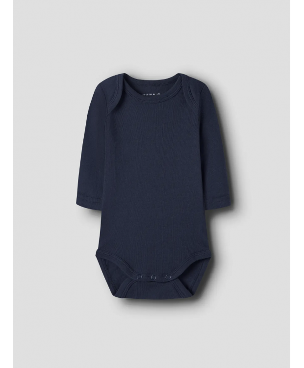 Name It 3pak Bodystockings solid NOOS i multifarvet til baby billede 6