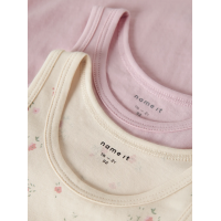 Name it 2pak flower tanktop multifarvet til piger