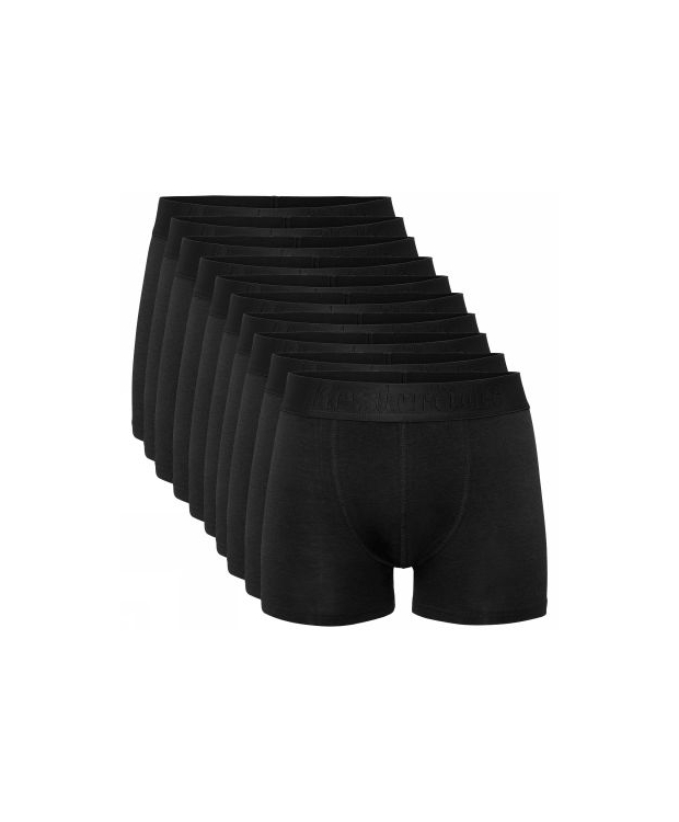RESTERÖDS 10-pak boxershorts i sort til herre