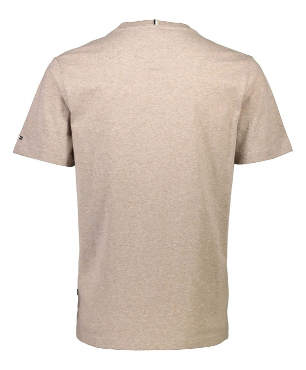 BISON O-Neck T-shirt i genanvendt bomuldsblanding i DK sand til here billede 4