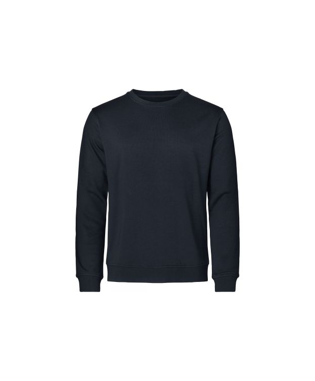 RESTERÖDS bambus sweatshirt FSC i navy til herre.