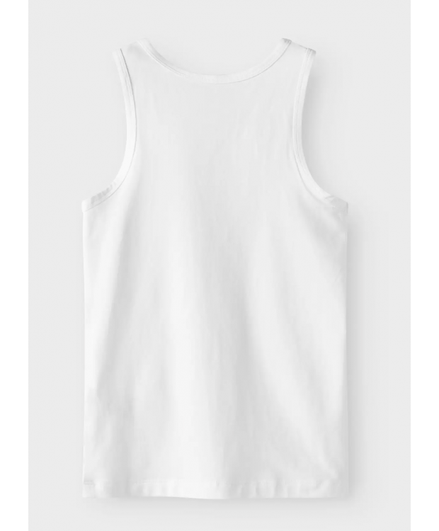 Name it 4pak tanktop i hvid og sort til drenge billede 3
