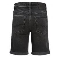 Jack & Jones Junior shorts i Black Denim til drenge