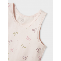 Name it 2pak pink bow tanktop til piger