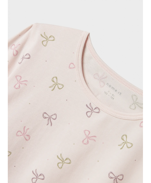 Name it pink bow Pyjamassæt til piger