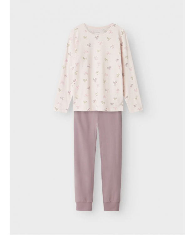 Name it pink bow Pyjamassæt til piger billede 4