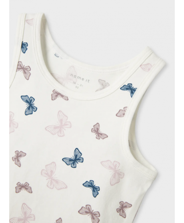 Name it 2pak butterfly tanktop til piger billede 3