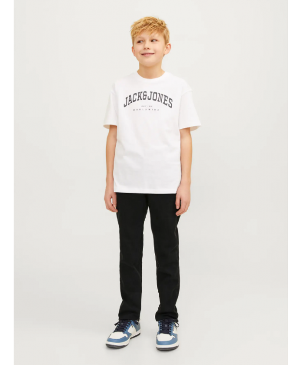 Jack & Jones Junior Stretch Jeans i sort  til drenge