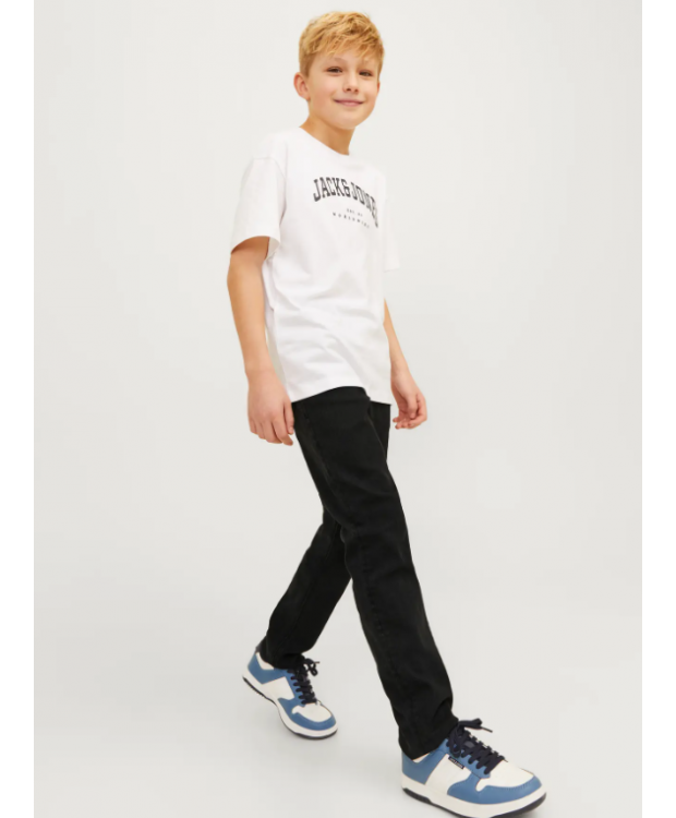 Jack & Jones Junior Stretch Jeans i sort til drenge billede 5