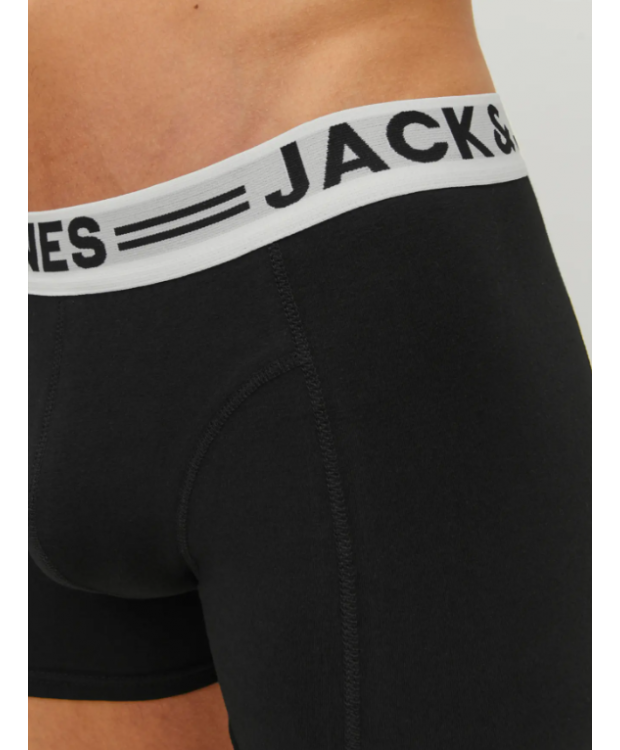 Jack & Jones MINI 3pak underbukser/boksershorts i sort til drenge billede 3