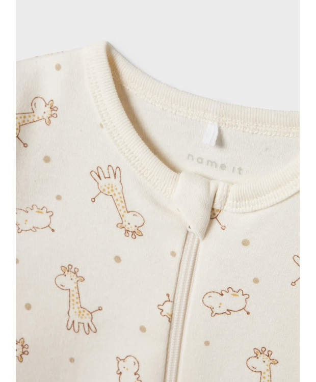 Name it 2pak giraf pyjamasdragter til baby billede 4
