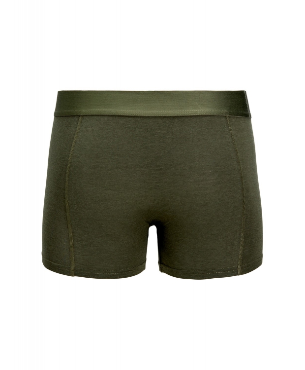 Jack & Jones 3pak bambus underbukser i sort, grøn og navy til herre