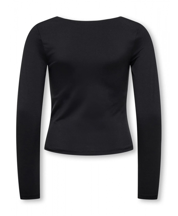 KIDS ONLY 2-WAYS FIT top i sort til piger