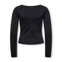 KIDS ONLY 2-WAYS FIT top i sort til piger