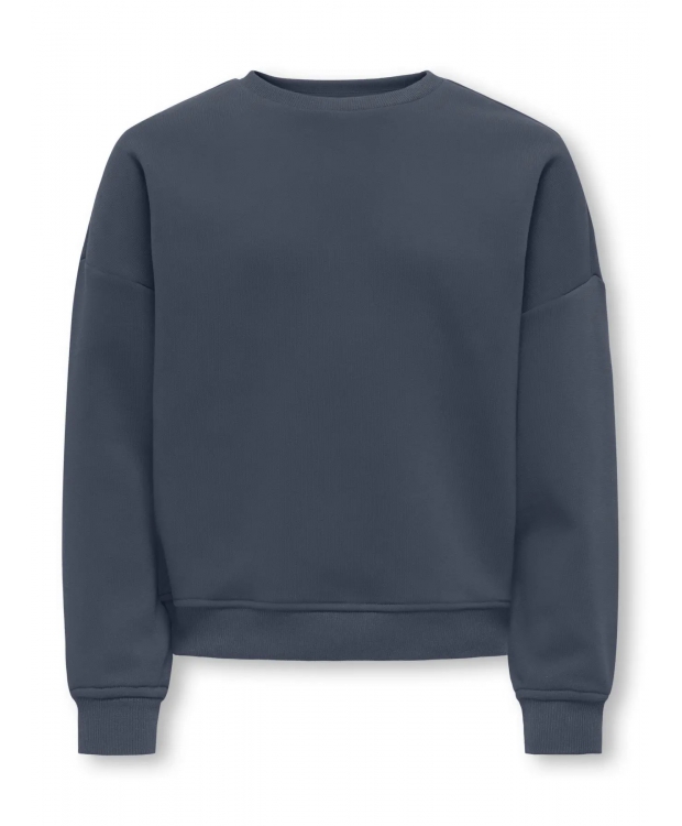 KIDS ONLY Crew Oversize Sweatshirt i Ombre Blue til piger billede 5