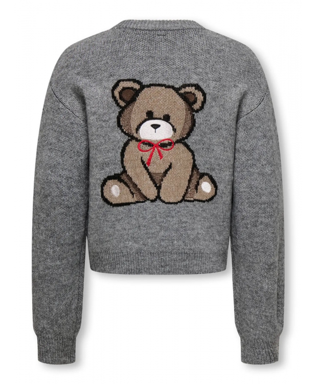KIDS ONLY Crew Strikket pullover til piger