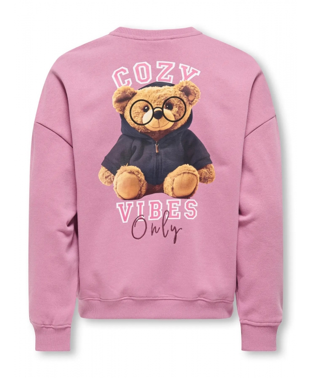 KIDS ONLY Sweatshirt med print til piger billede 3