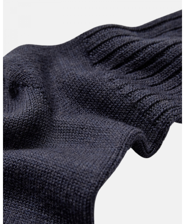 JBS Of Denmark Women uld ankelsokker i dark grey melange til kvinder billede 3