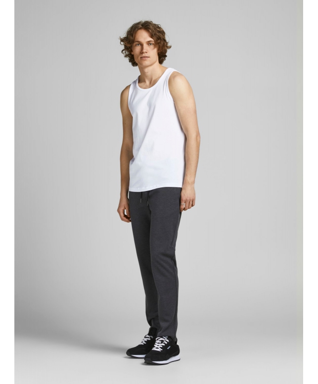 Jack & Jones 2pak tanktop i hvid undertrøje til herre billede 8