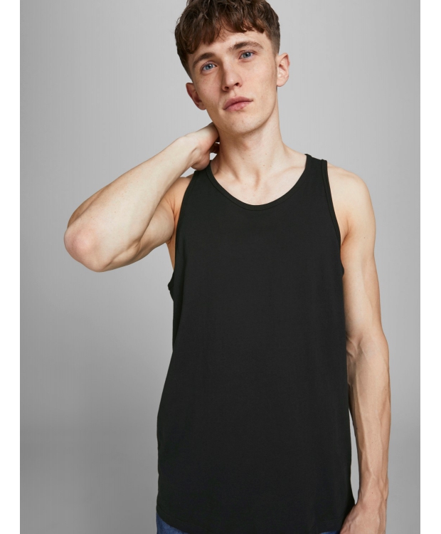 Jack & Jones 2pak tanktop i sort undertrøje til herre billede 5