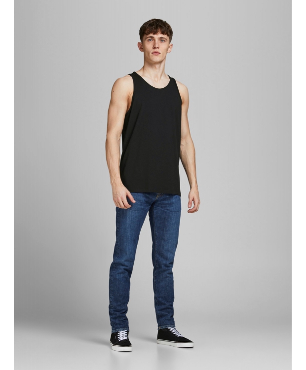 Jack & Jones 2pak tanktop i sort undertrøje til herre billede 8