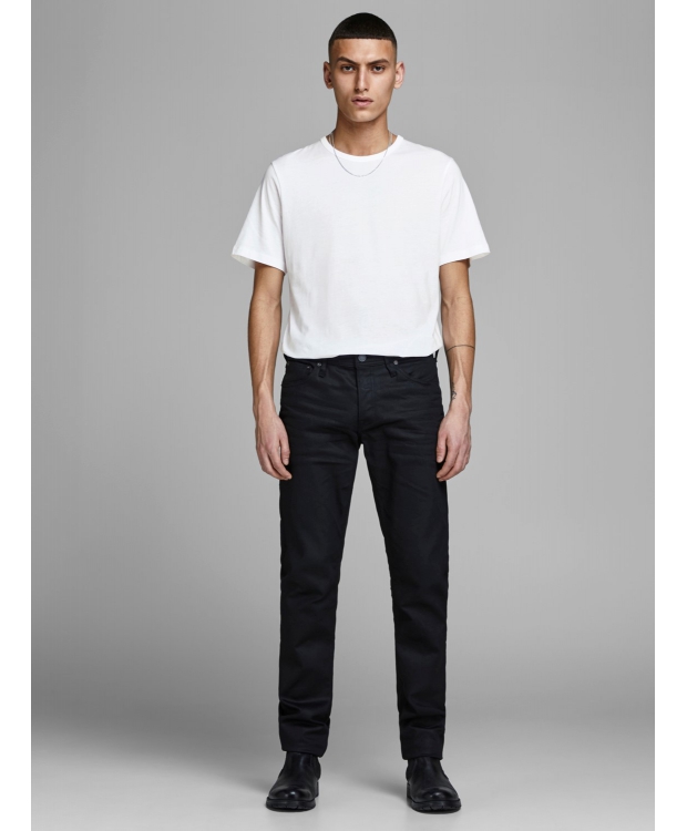 Jack & Jones 2pak hvid T-shirt i økologisk bomuld med rund hals til herre billede 5