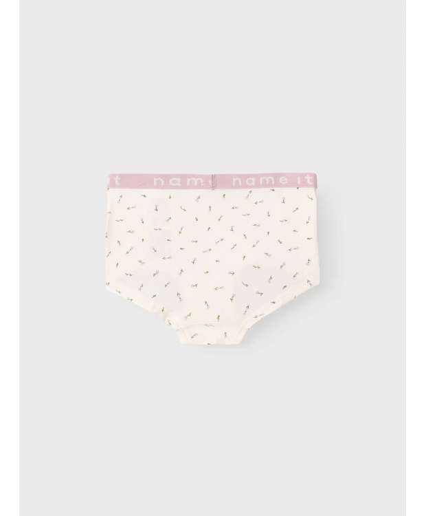 Name it 2-pak underbukser i Buttercream Floral til piger billede 3