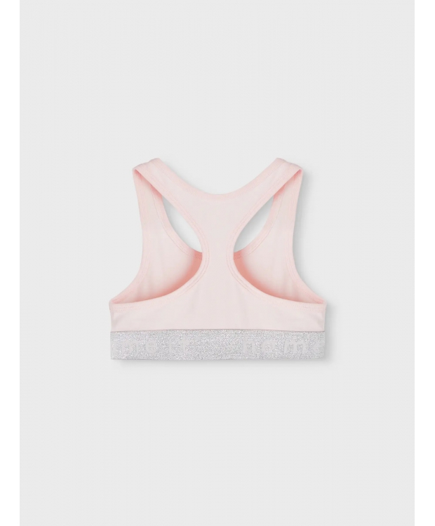 Name it 2-pak Top/Bralette i lyserød og grå til piger