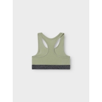 Name it 2-pak Top/Bralette i grøn og sort til piger