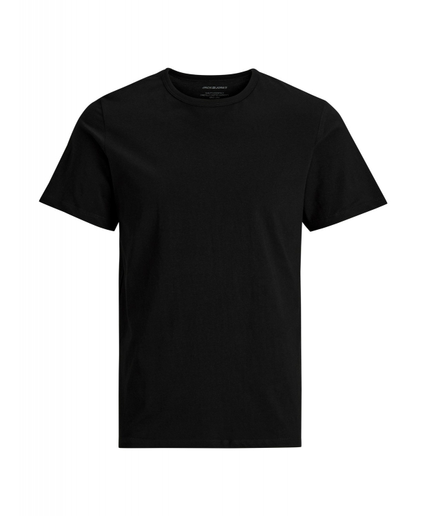 Jack & Jones 2pak sort T-shirt i bomuld med rund hals til herre billede 8