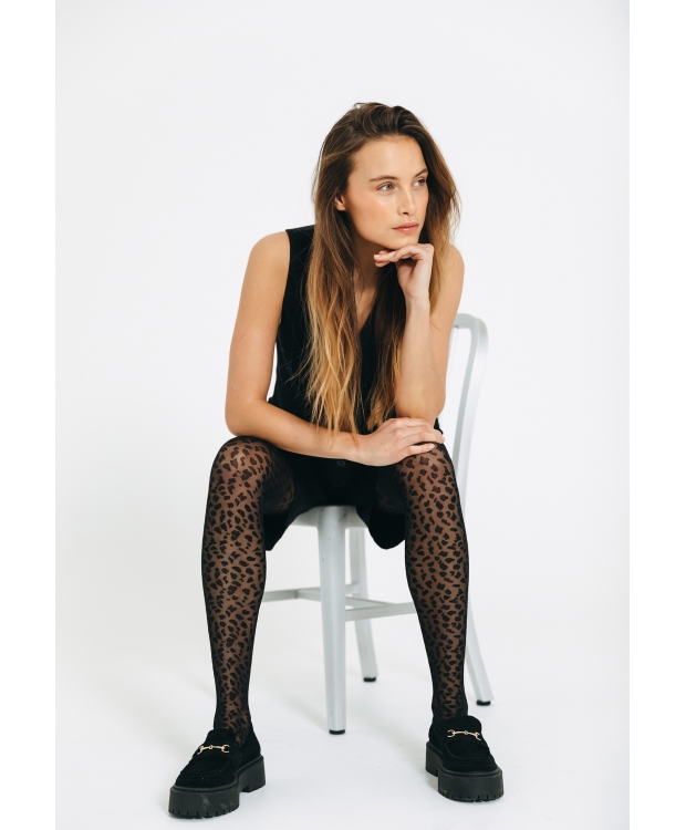 DECOY Tights animal 25 DEN i sort til kvinder billede 4